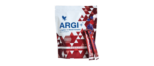 Forever ARGI+ stick napitak s 5 g L arginina i vitaminskim kompleksom za aktivne osobe.